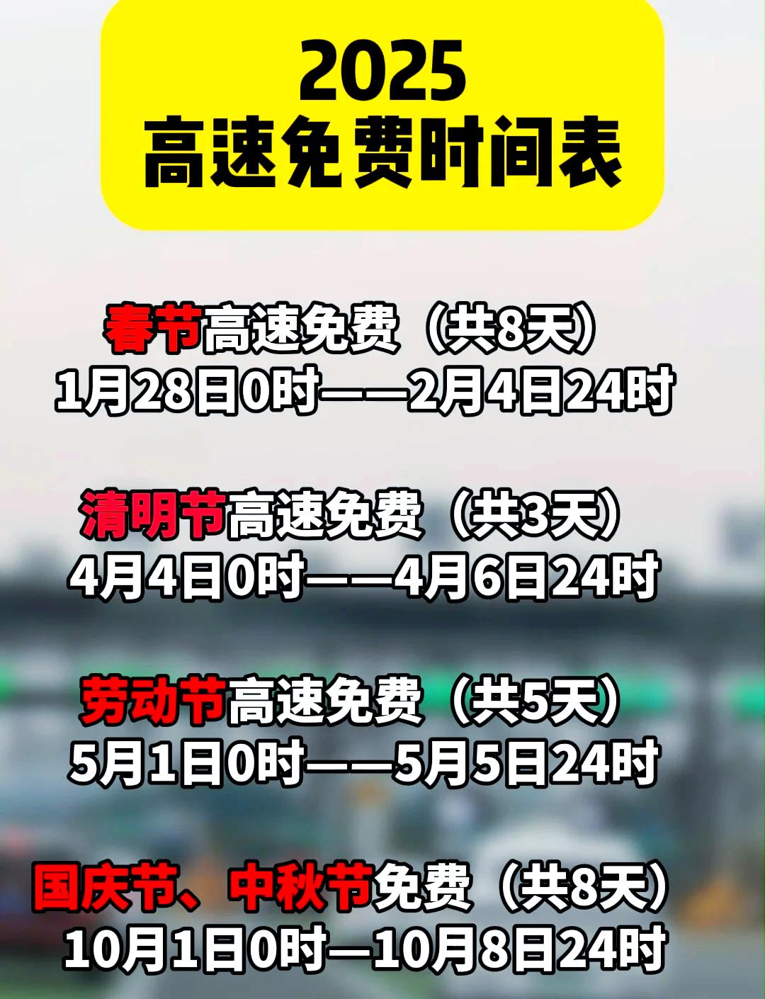 “2024元旦高速路免费吗	” 2022年元旦高速是否免费？-第2张图片