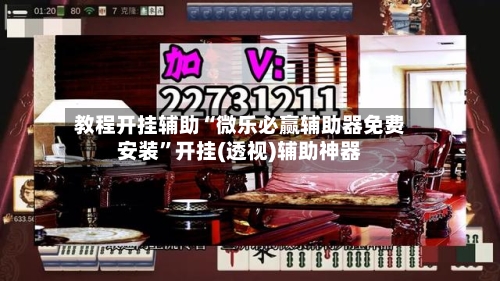 玩家必搜“微乐陕西麻将免费开挂神器	”详细分享装挂步骤教程-第1张图片