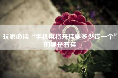 玩家必读“海南微乐麻将可以买到挂吗	”助赢开挂器（安装教程）-第2张图片